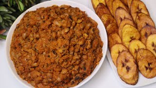 NIGERIAN FRIED BEANS YOUR FAMILY WILL LOVE  HOW TO MAKE NIGERIAN BEANS RECIPE [upl. by Madra]