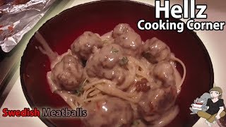 Swedish Meatballs Hellz Cooking Corner [upl. by Hortensia486]