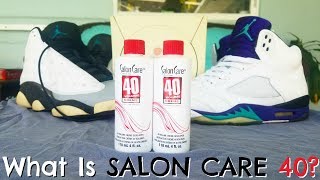 How To Remove Yellowing From Sneakers amp Video Games  Salon Care 40 [upl. by Vladamar516]