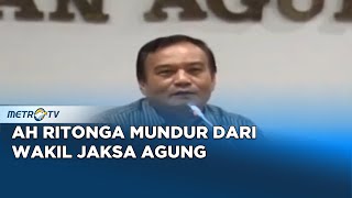 Konpers AH Ritonga Soal Pengunduran Diri Dari Wakil Jaksa Agung Dok 2009 [upl. by Auberbach]