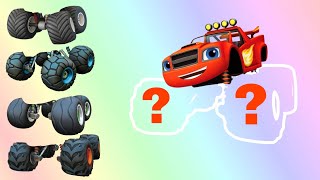 CORRECTLY GUESS THE PICTURE OF LIGHTNING MCQUEEN CARS BLAZE WHEELS TEBAK GBR [upl. by Zoes306]