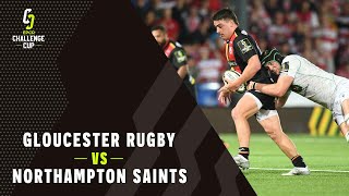 Highlights  Gloucester Rugby v Northampton Saints Round of 16  Challenge Cup Rugby 202122 [upl. by Arehc]