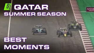 LSI Summer Season  Best Moments From The Qatar GP [upl. by Eiuqnom]