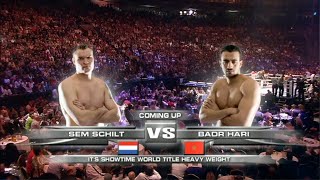 Semmy Schilt v Badr Hari 1 [upl. by Zipah]