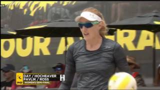 AVP BeachvolleyPavlikRoss vsDay  Hochevar AVP Huntington Beach Opensemifinal [upl. by Toiboid818]