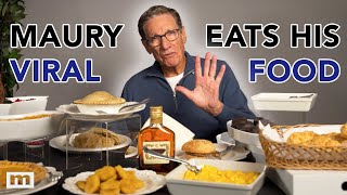 Maury Eats Viral Foods From His Show  Compilation  Best Of Maury [upl. by Baum]