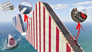 IMPOSSIBLE WATER MEGA RAMP GTA V benxgaming4816 benxgaming [upl. by Tate]