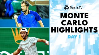 Fritz vs Musetti Coric Bublik amp More  MonteCarlo 2024 Highlights Day 1 [upl. by Welford40]