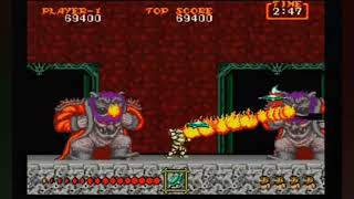 Playing Ghouls N ghosts MegadriveGenesis Gameplay Stage 5 [upl. by Anerul366]