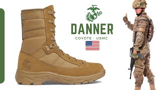 Bota Militar Americana Danner USMC Boot Coyote [upl. by Pincas969]