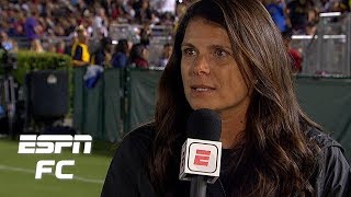 USWNT legend Mia Hamm on the 2019 teams legacy World Cup expansion and the NWSL  ESPN FC [upl. by Aserehc]