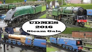 Urmston amp District Model Engineering Society May Open Weekend 2016  Live Steam Locomotives [upl. by Siddon]