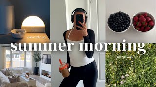 6am summer morning routine  realistic morning in my life amp my DAILY healthy habits [upl. by Brent512]