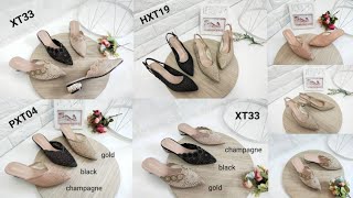 MODEL SANDAL PESTA UNTUK WANITA SANDAL KEBAYA WANITA TERBARU MEREK SIMONCELLI [upl. by Coopersmith813]