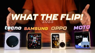 Best Flip Smartphone of 2023  Comparing the Best Flip Phones Hindi [upl. by Skipper]