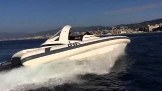 BWA Sport 28 GTc bateau semirigide [upl. by Curkell605]