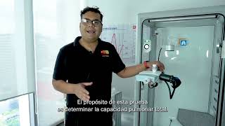 TODO SOBRE PLETISMOGRAFÍA DIFERENCIAS ENTRE LA PLETISMOGRAFÍA Y LA ESPIROMETRÍA [upl. by Aleunam174]