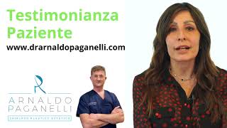 Testimonianza mastoplastica additiva per Dr Arnaldo Paganelli chirurgo plastico aprile 2024 [upl. by Allina]