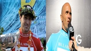 PIPELINE JOEL PARKINSON WORLD TITLE WIN OVER KELLY SLATER [upl. by Kal]