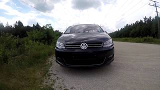 ОБЗОР Volkswagen Sharan 20 tdi 2012  Новый кузов  177 PS [upl. by Ecitnirp]