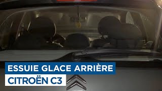 Changer le balais dessuie glace arrière  Citroën C3 [upl. by Hedva902]