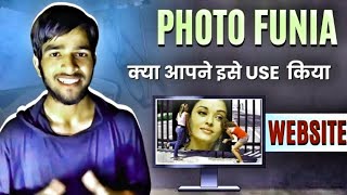 Online Photo Editing Free Website  Photofunia for Photo Editors   new tech website ai wow [upl. by Odranreb]