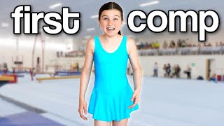 My FIRST Gymnastics Competition GONE WRONG  Family Fizz [upl. by Amikehs]