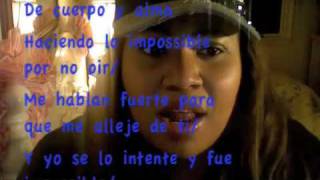 Leona Lewis  Bleeding Love In Spanish [upl. by Alcus12]