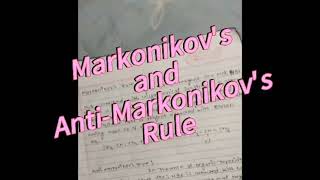 Markonikovs rule and AntiMarkonikovs rule full conceptPreparation of haloalkane from alkene [upl. by Johnette888]