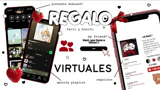 Idea de REGALO VIRTUAL 💌  para San Valentín [upl. by Katy]