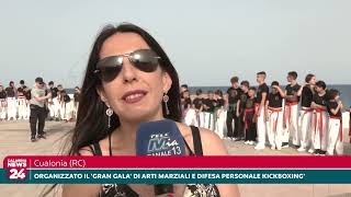 Caulonia Organizzato il Gran Galà di arti marziali e difesa personale kickboxing [upl. by Rehpinnej]