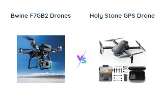 🚁 Bwine F7GB2 Drones vs Holy Stone HS360S 😲 [upl. by Zosima]