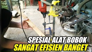 REVIEW MESIN BOBOK KAYU  MORTISER OSCAR MK 361A [upl. by Obla96]