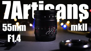 7Artisans 55mm f14 mark II Second generation of the great portrait lens Review with Image Samples [upl. by Minna358]