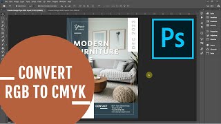 Converting RGB to CMYK  Photoshop Illustrator and Publisher [upl. by Ragse]