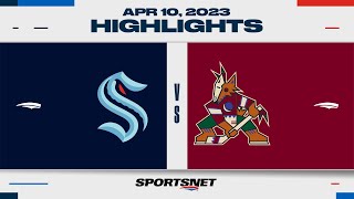 NHL Highlights  Kraken vs Coyotes  April 10 2023 [upl. by Quin350]