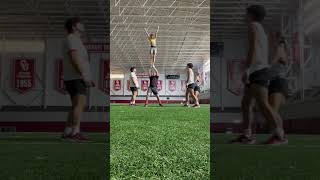 stunting cheer cheerleading schoolsports stunt cheerstunts shorts acrobatics cheerleaders [upl. by Gascony]