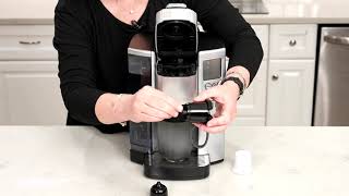 Cuisinart®  How to resolve your Cuisinart single serve coffee maker from leaking [upl. by Ahsieka]