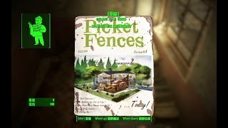 異塵餘生4 Fallout 4 雜誌書  圍籬 收集位置一覽 共 5 期 Picket Fences [upl. by Frasco]