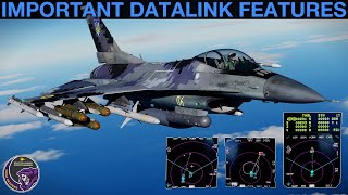 F16C Viper IMPORTANT NEW CAPCASSEAD Datalink Features Tutorial  DCS [upl. by Klingel]