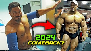 ROELLY WINKLAAR NOW IN 2024  I AM GETTING BETTER AND SOONER I WILL COMPETE ON MR OLYMPIA [upl. by Haceber]