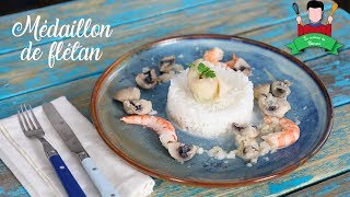 ❅ J5 ❅ Recette plat de noël  Médaillon de flétan [upl. by Tseng886]