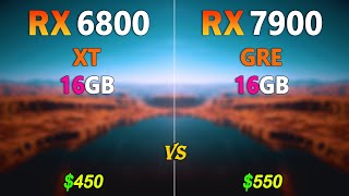 Benchmarks RX 7900 GRE 16GB vs RX 6800 XT 16GB  Which one Worth [upl. by Beaulieu]