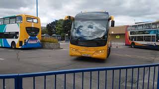 autobusy w Kirkcaldy bus station P1 tak jak buses 31 [upl. by Gabey]