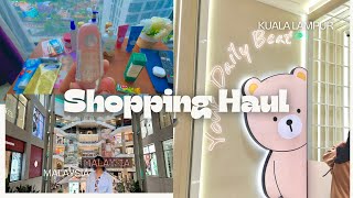 🛍️ Kuala Lumpur Shopping Haul  Viral Products Tips amp More malaysia 🎉 [upl. by Alket]