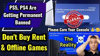 PS5 amp PS4 Console BAN Due to Cheap Games 😭 Dont Buy PS Digital Games On Rent and Offline [upl. by Anuqahs106]