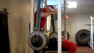 Dana Rosenzweig  390 Lbs x 4 RAW Band Suspended Bench [upl. by Acquah]