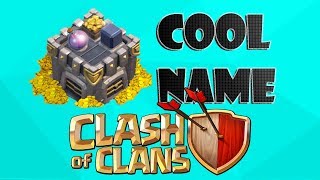 Clash Of Clans  20 Best Clan Names [upl. by Marlon654]