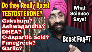 TRUTH ABOUT TESTOSTERONE BOOSTERS  BOOST FAQ7  Watch all episodes on DrEducation FAQs [upl. by Lewan963]