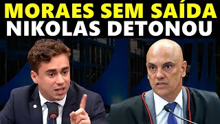 DEPUTADO NIKOLAS FERREIRA ENTREGA MORAES PABLO MARÇAL E FALA SOBRE JAIR BOLSONARO X LULA [upl. by Alyahsat985]